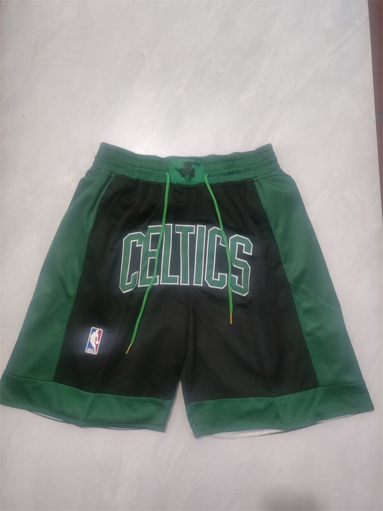 2025 Men NBA Boston Celtics Shorts Black style 2